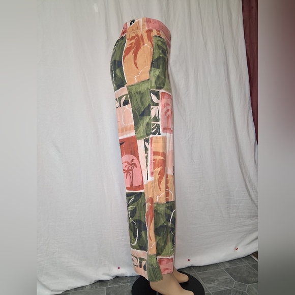 Nicole Miller New York Colorful Summer Patchwork Maxi Skirt Sz S - Picture 5 of 16